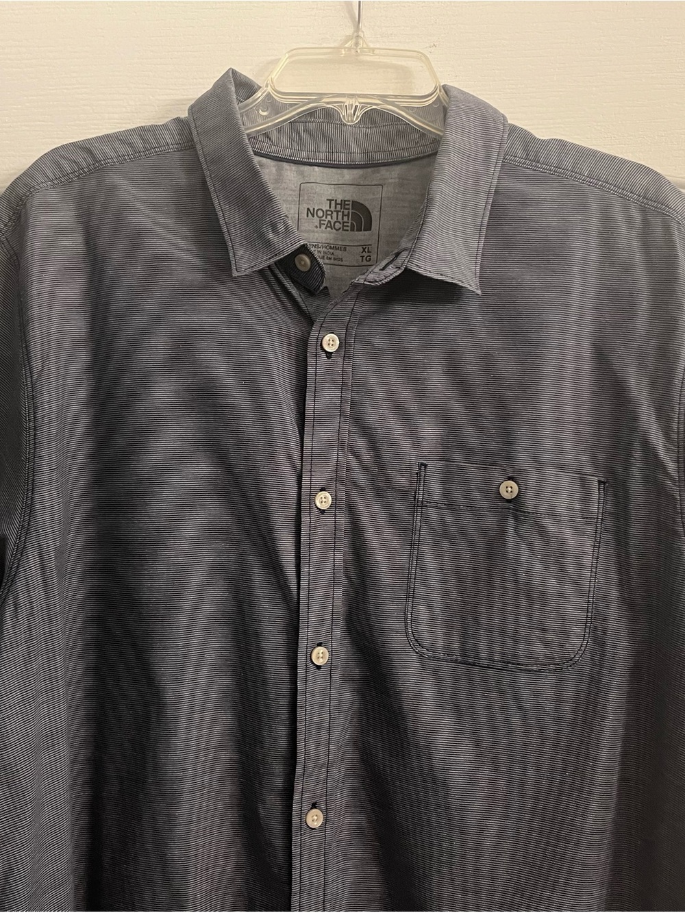 The North Face Men's Charcoal Button-Down Shirt